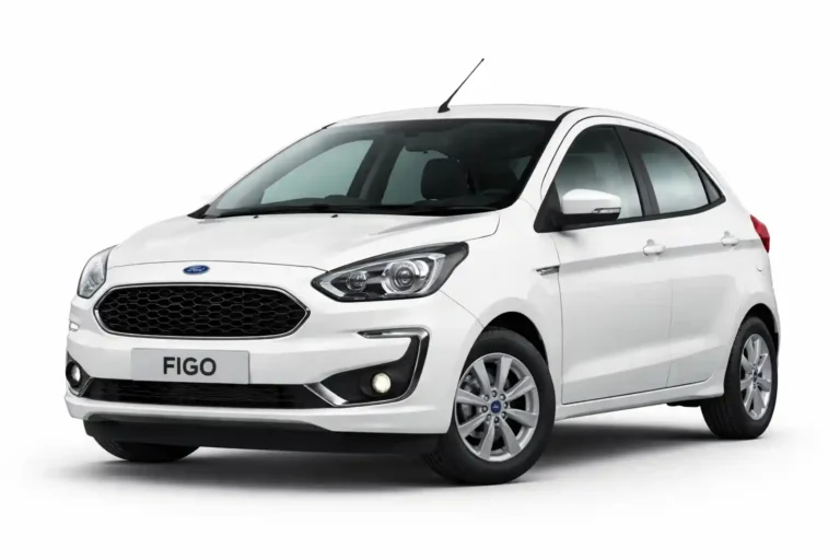 Sleek 2020 Ford Figo in white (1)